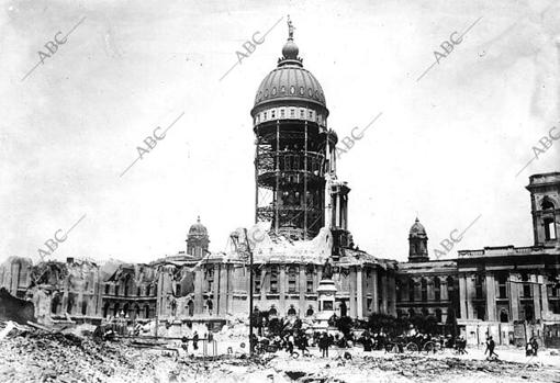 Un testigo del terremoto que arras San Francisco en 1906